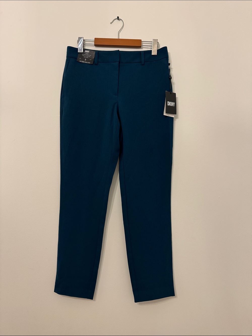 DKNY Men's Dress Pants in Deep Teal Blue